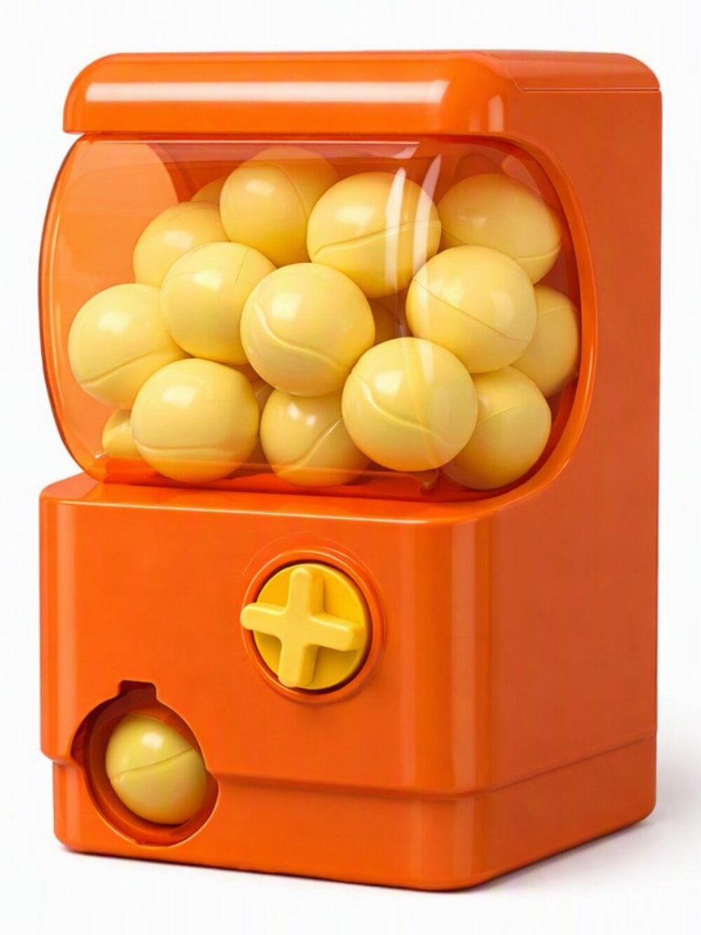 Mini Gashapon Machine, Party Toy Dispenser Manual Operation, 9 x 4 x 5.5 inches